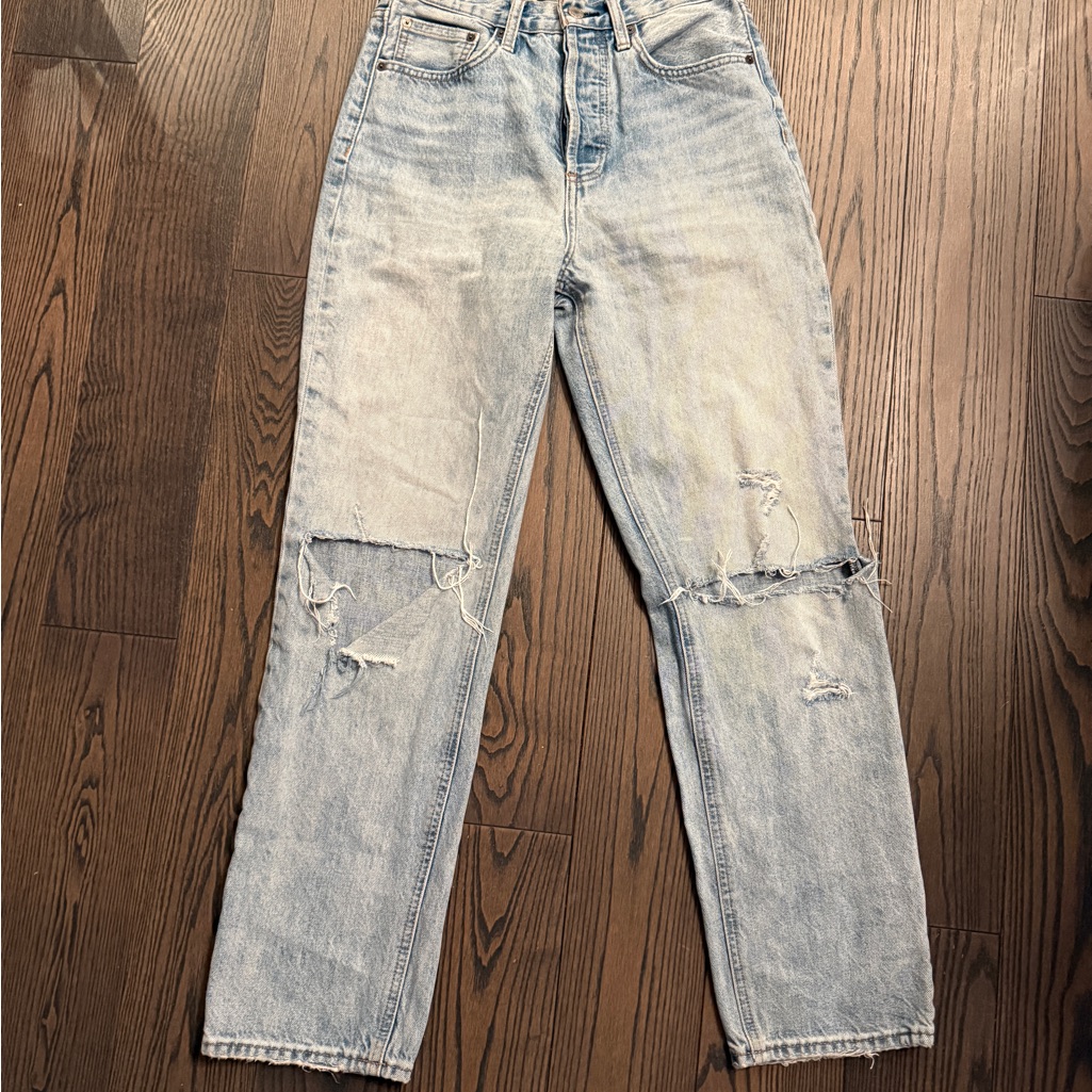 Denim Forum Light Wash High-Rise Joni Jeans